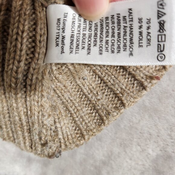 Kenar Sweater Wool Blend Brown Womens Size M - Picture 9 of 9